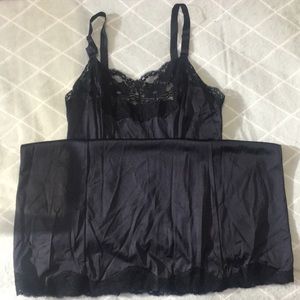 VTG Wonder Maid black full slip Union made.